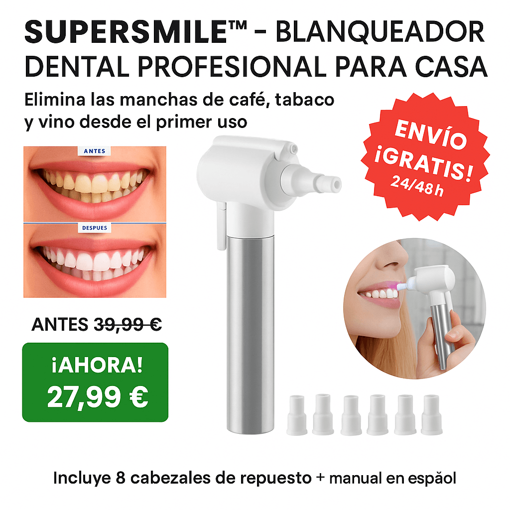 SuperSmile™ - Blanqueador dental profesional para casa