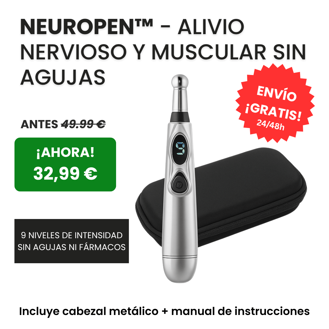 NeuroPen™ — Estimulador eléctrico para aliviar dolor nervioso y muscular sin agujas
