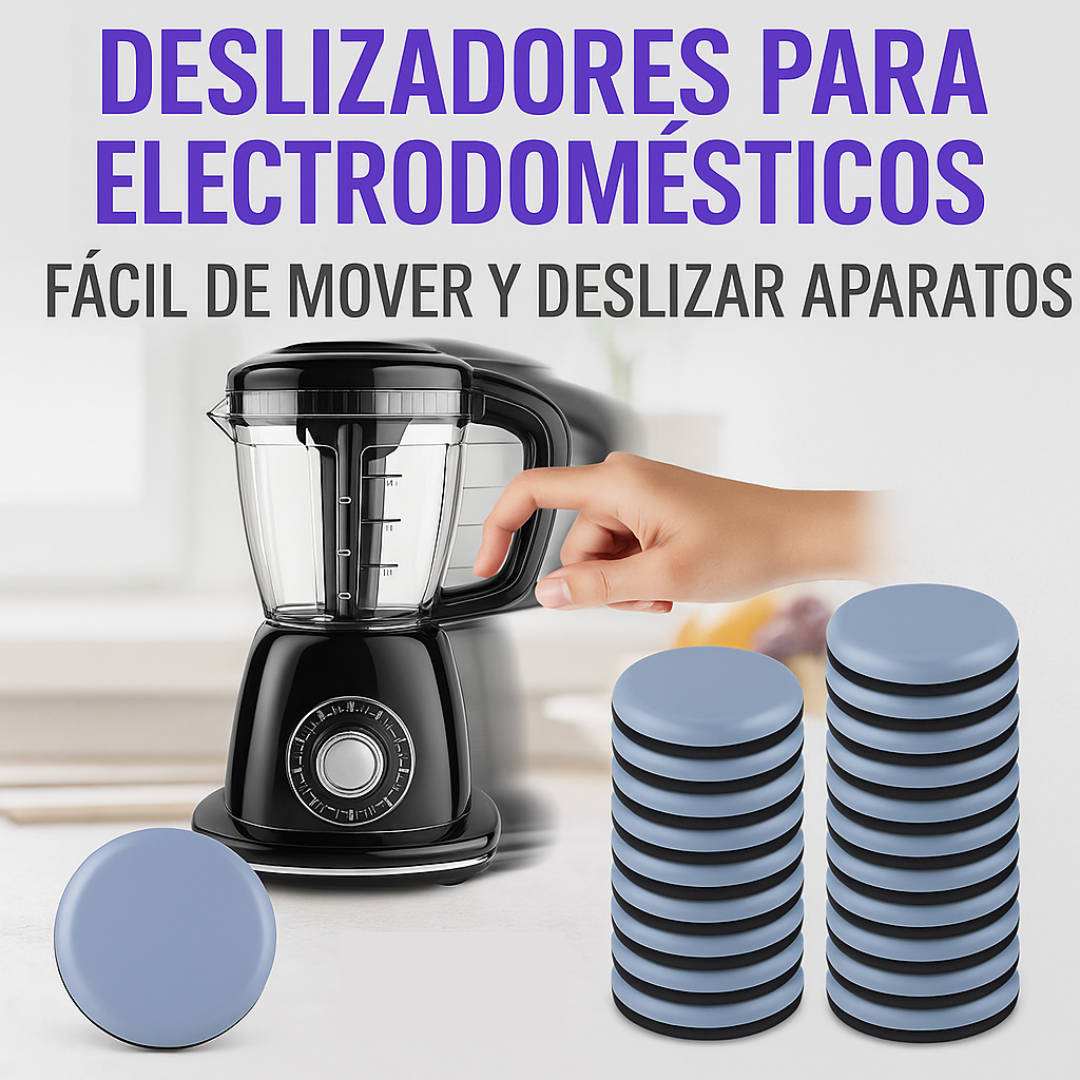 Deslizadores Adhesivos para Electrodomésticos - SuperSliders™
